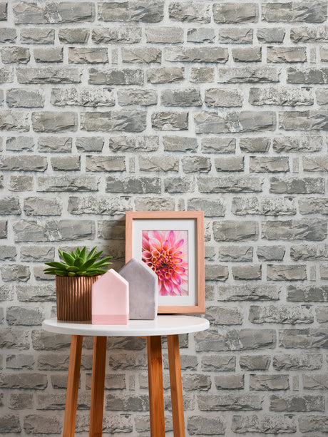 Galerie The Bricks And More Stone Symphony Motif Wallpaper