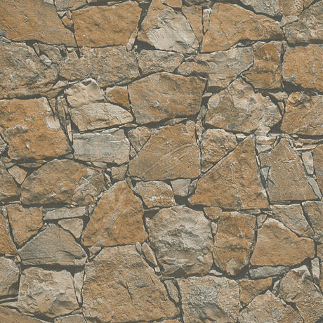 Galerie The Bricks And More Claystone Cottage Motif Wallpaper