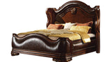 Bella King 4 Pc Bedroom Set in Walnut