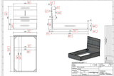 Kroma Modern Italian Bed Collection by Camelgroup