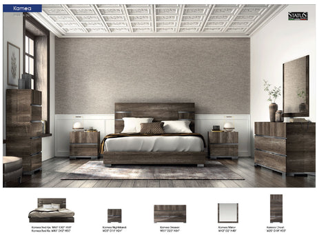 Kamea Contemporary Italian Bedroom Collection by Status