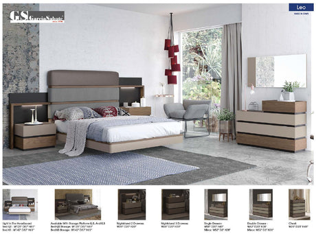 Leo Modern Bedroom Collection by Garcia Sabate