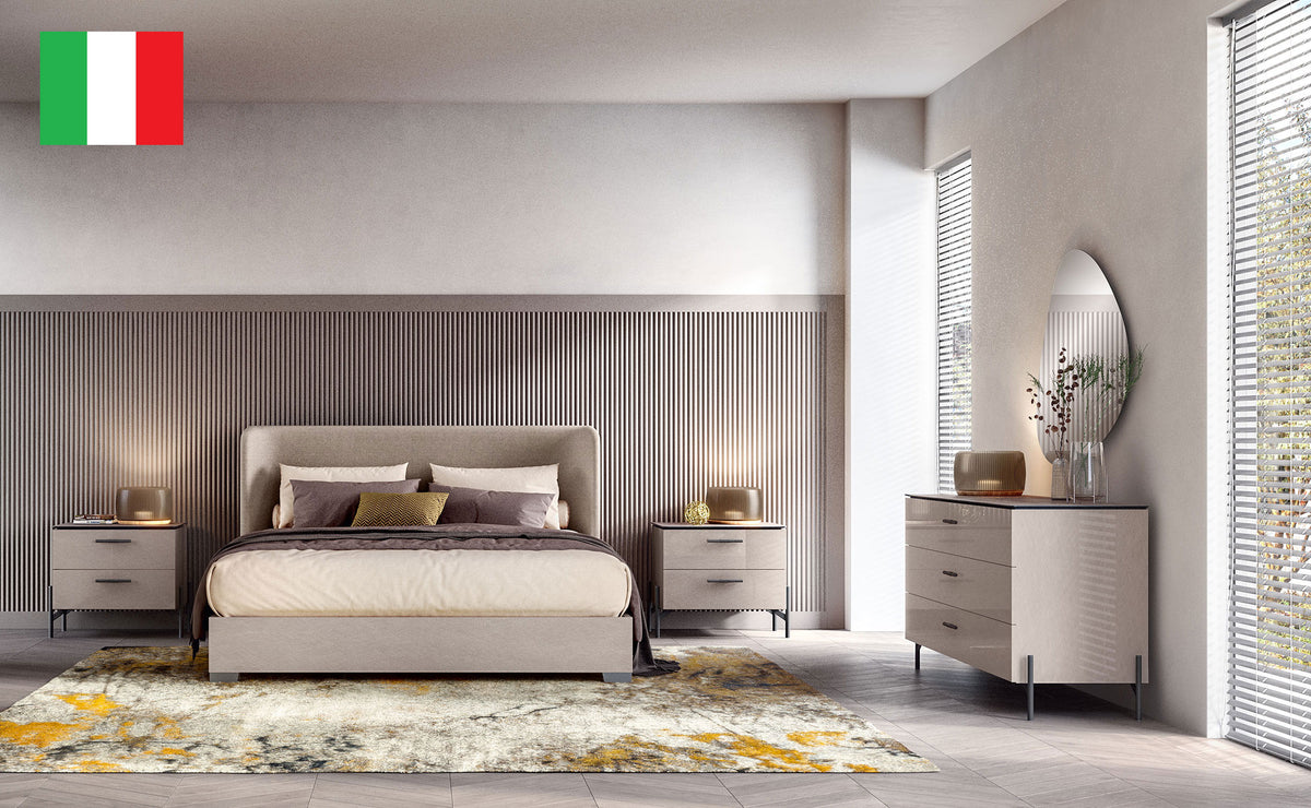 Silvia Contemporary Italian Bedroom Collection by Status