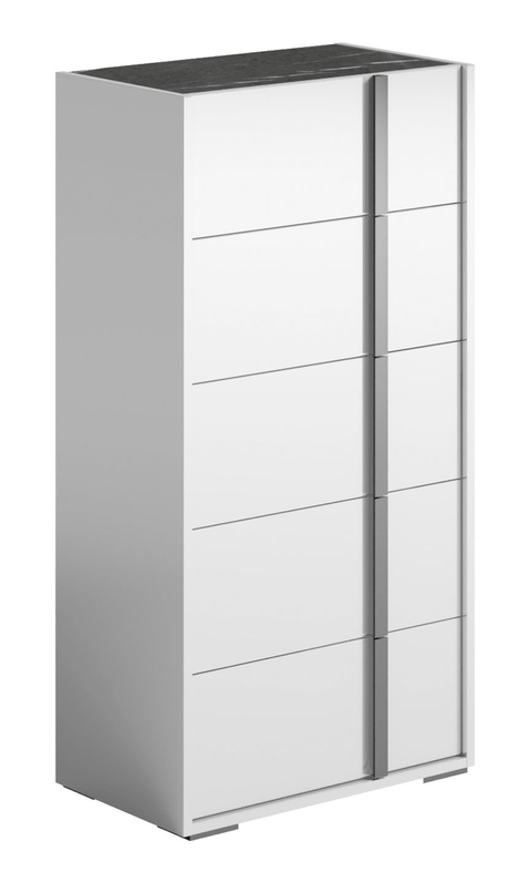 Bianca Marble Modern Bedroom Collection by Status
