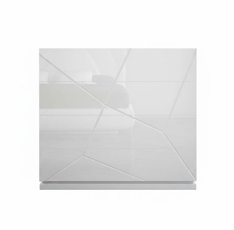 Kiu Modern White Bedroom Collection by Franco