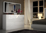 Kiu Modern White Bedroom Collection by Franco