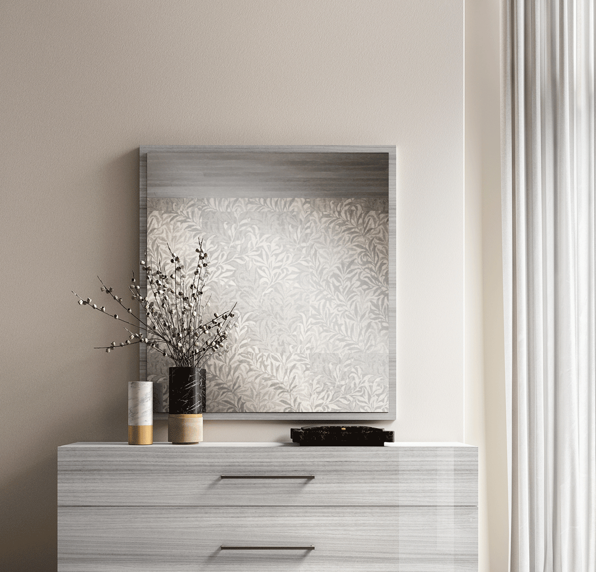 Mia Modern Bedroom Collection by Status