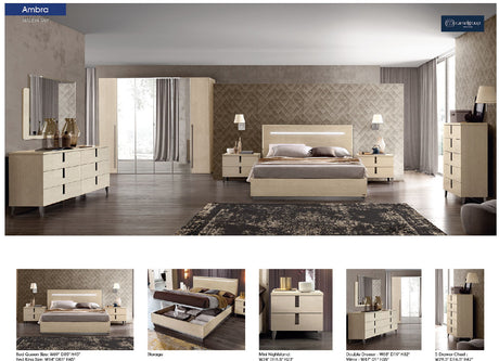 Ambra Italian Bedroom Collection by Camelgroup