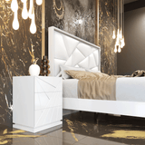Avanty Modern White Bedroom Collection by Franco