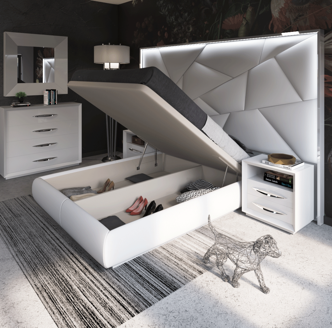 Majesty Luxury Bedroom Collection by Franco