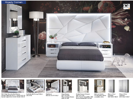 Majesty Luxury Bedroom Collection by Franco