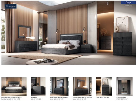 Onyx Italian Bedroom Collection by Camelgroup