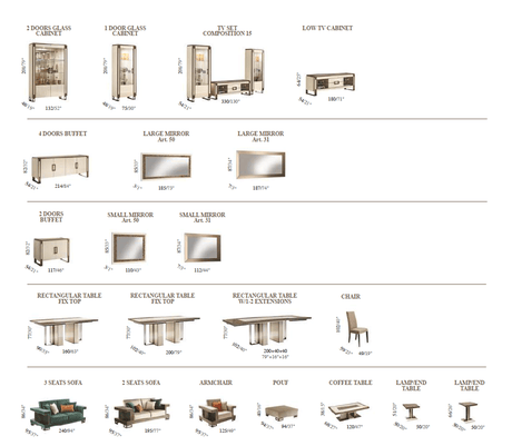 Poesia Italian Bedroom Collection by Arredoclassic