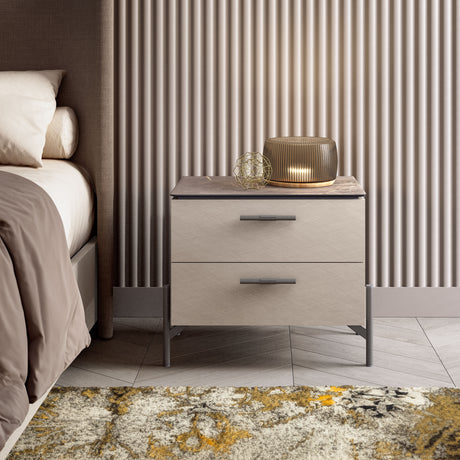 Silvia Contemporary Italian Bedroom Collection by Status