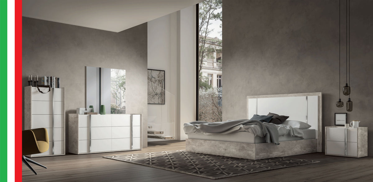 Treviso Modern Italian Bedroom Collection by Status