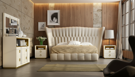 Velvet Modern Bedroom Collection by Franco