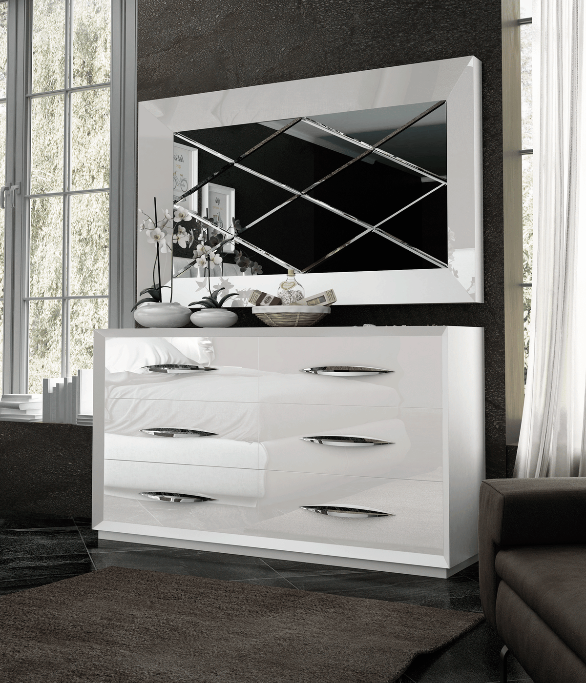 Emporio Modern Bedroom Collection