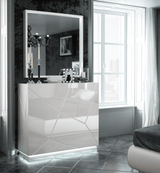 Kiu Modern White Bedroom Collection by Franco