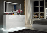 Kiu Modern White Bedroom Collection by Franco