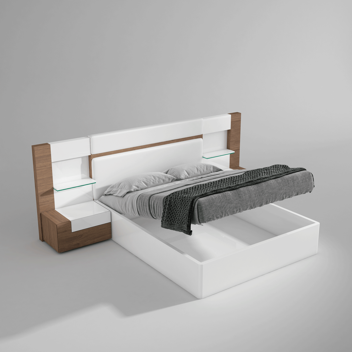 Mar Modern King Bed by Garcia Sabate
