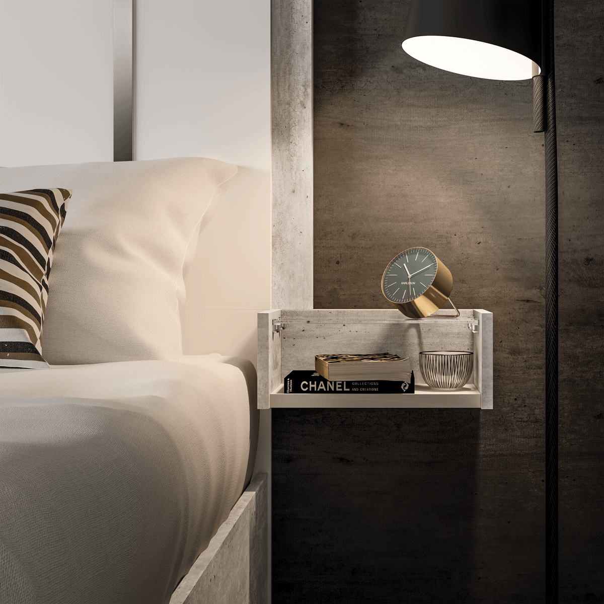 Treviso Modern Italian Bedroom Collection by Status