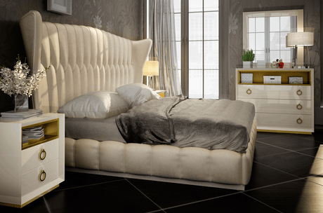 Velvet Modern Bedroom Collection by Franco