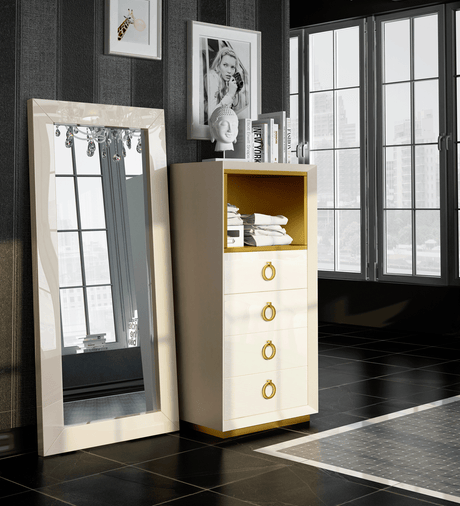 Velvet Modern Bedroom Collection by Franco