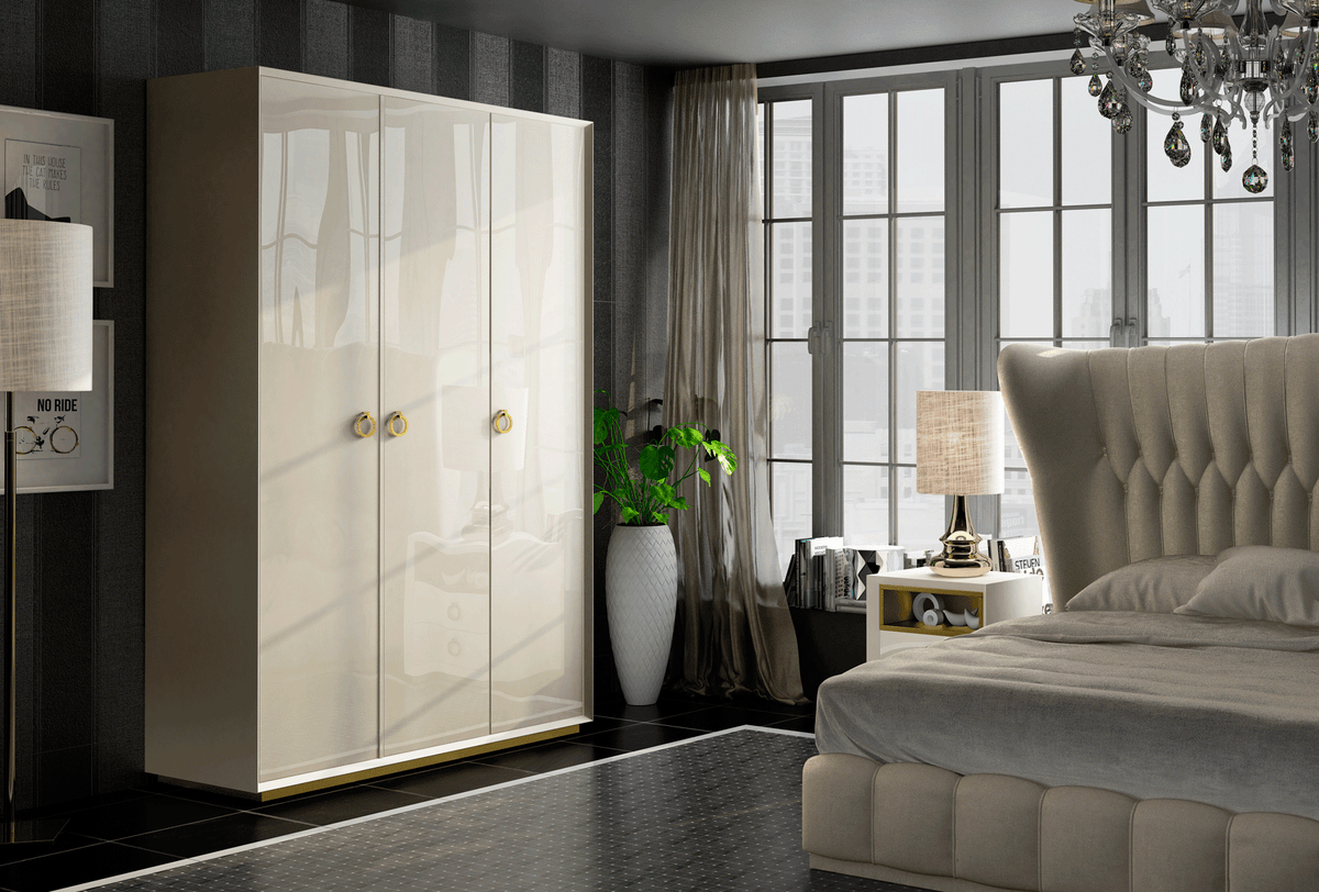 Velvet Modern Bedroom Collection by Franco