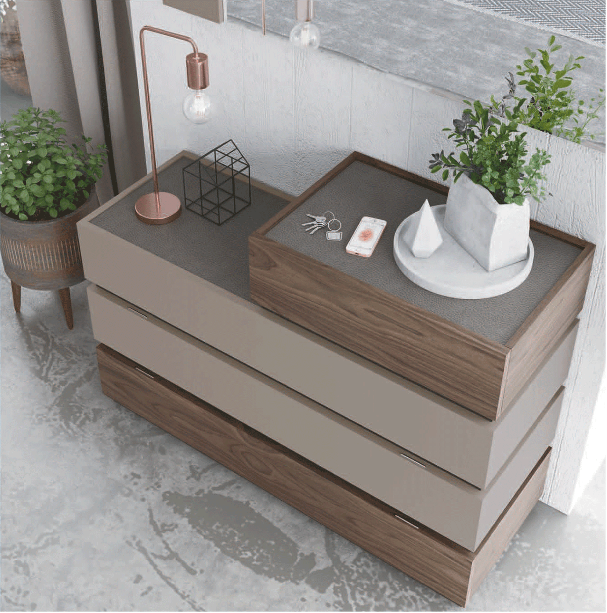 Leo Modern Bedroom Collection by Garcia Sabate
