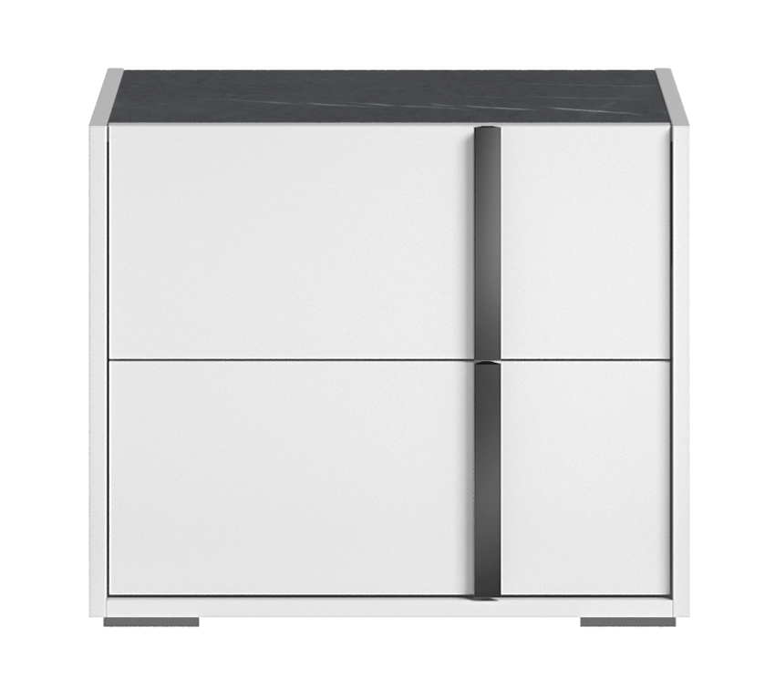 Bianca Marble Modern Bedroom Collection by Status