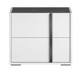 Bianca Marble Modern Bedroom Collection by Status