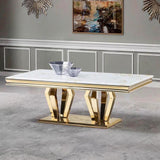 Vanessa Marble Dining Table Set with Chairs