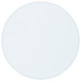 48" Round Clear Tempered Glass Table Top - 6mm with 1" Beveled Edge – view 2