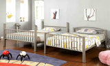 Lovia Contemporary Metal Bunk Bed - Bold 3" Tube Frame in Metallic Gold - Twin/Twin, Twin/Full or Full/Full – Gold, view 6