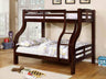 Solpine Twin over Full Bunk Bed - Espresso