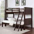 Stamos Transitional Twin over Full Bunk Bed - 