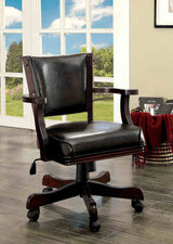 Rowan 48" Convertible Game & Dining Table, Set & Arm Chair - Arm Chair