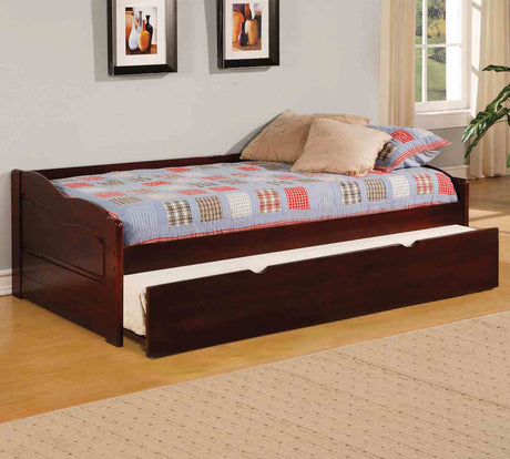 Sunset Transitional Twin Daybed with Trundle - 