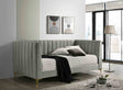 Neoma Contemporary Channel-Tufted Twin Daybed - 