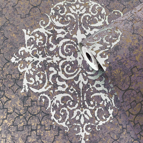 Galerie Lustre Damask Wallpaper
