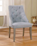 Diocles Transitional 84" Dining Table, Sets & Bench - 2 Side Chairs