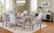 Diocles Transitional 84" Dining Table, Sets & Bench - Dining Table Only (84")