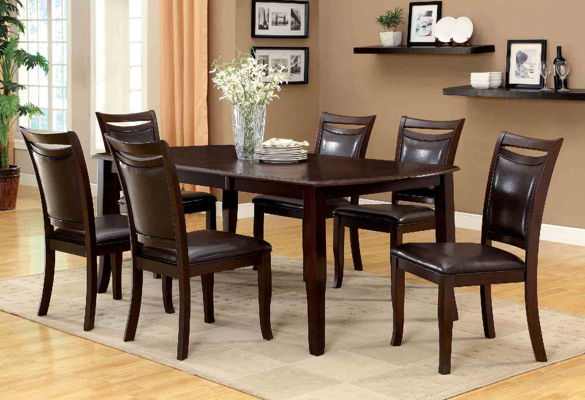 Woodside Transitional Extendable Dining Table & 7-Piece Set - Extendable Table Only (54"-72")