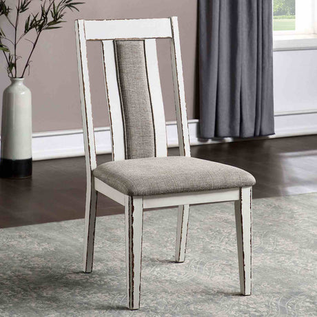 Halsey Rustic Two-Tone Dining Collection - 2 Side Chairs