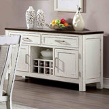 Halsey Rustic Two-Tone Dining Collection - Server (54")