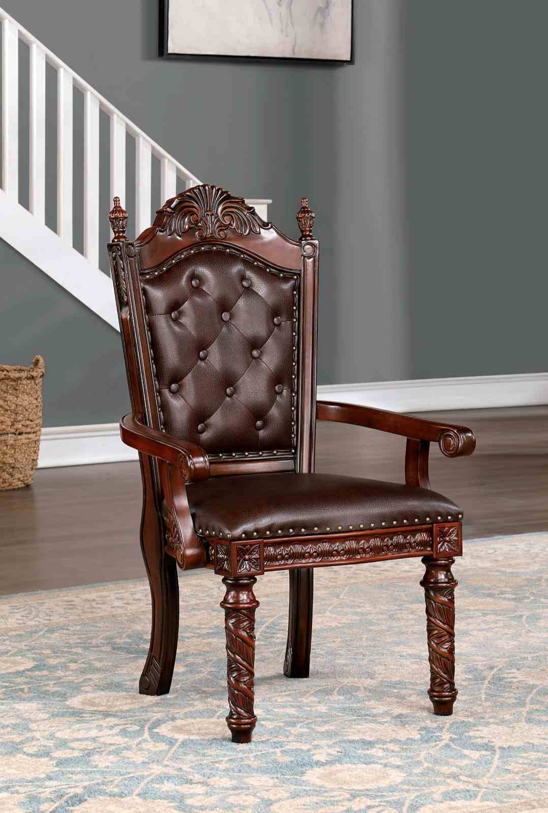 Canyonville Traditional Dining Collection - 2 Arm Chairs