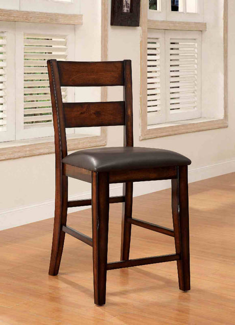 Dickinson II Counter Height Dining Set with 18" Leaf - 2 Counter Chairs