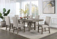 San Antonio Rustic Trestle Dining Collection - Extendable Table Only (66"-84")