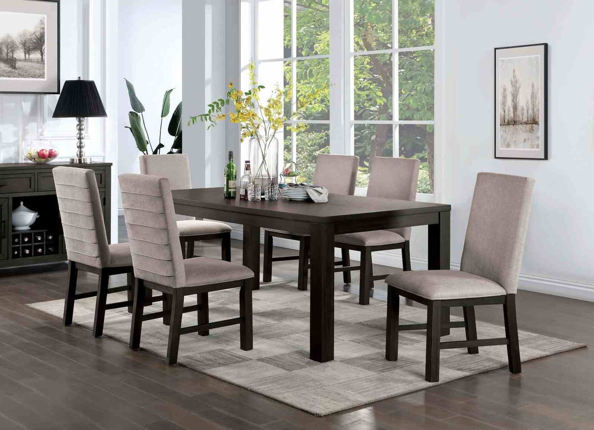 Umbria Transitional 72" Dining Table & 7-Piece Set - Dining Table Only