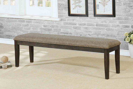Faulk Transitional Extendable Double Pedestal Dining Collection - Bench